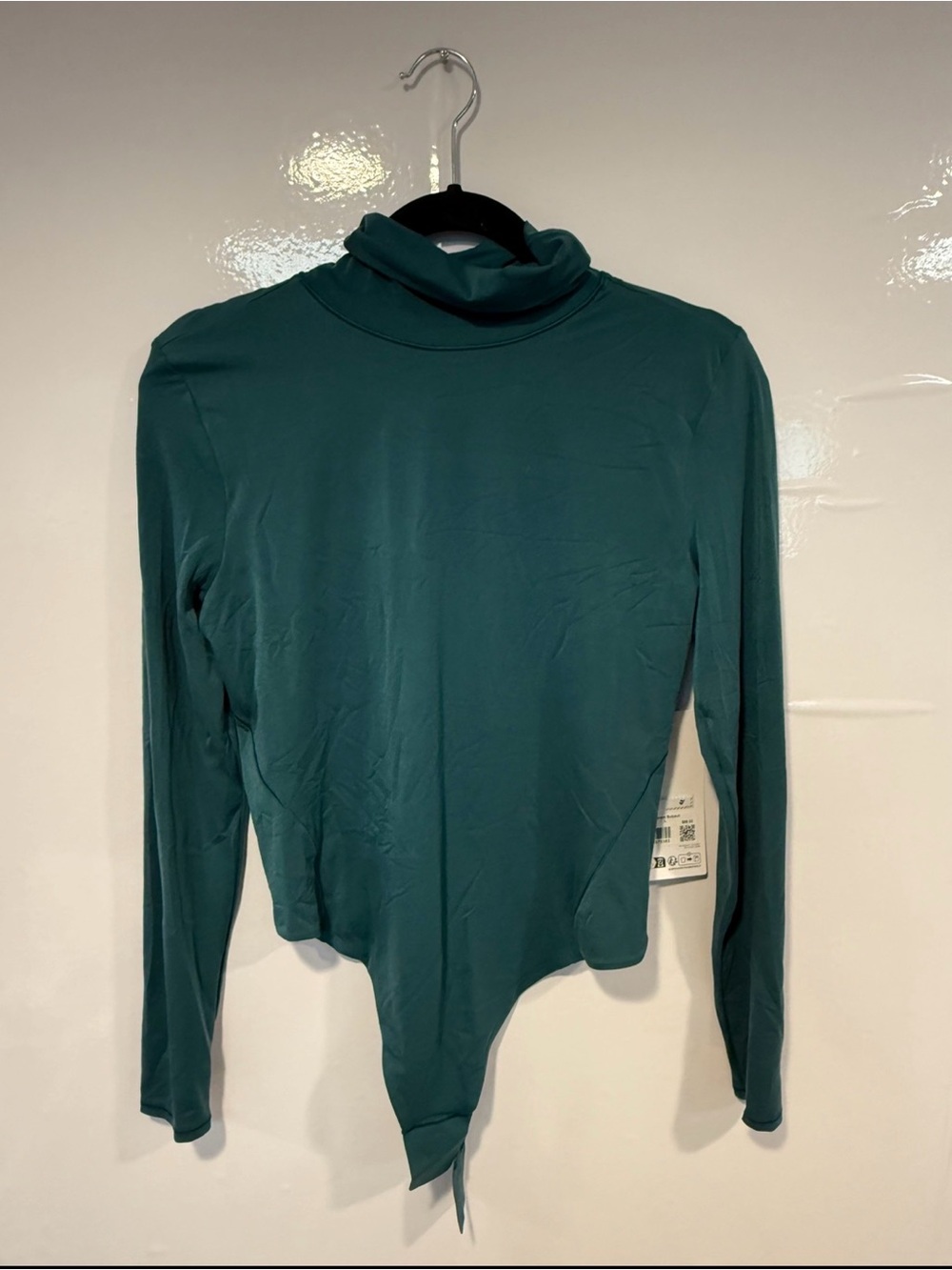 Women's Lululemon Nulu Teal Turtleneck Long Sleeve Top NWT